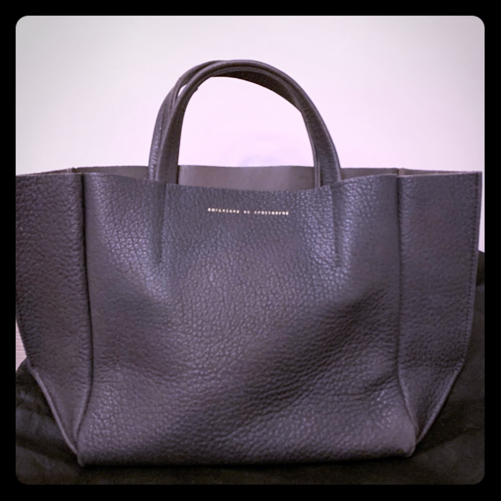 Ampersand as Apostrophe Half Tote Grey